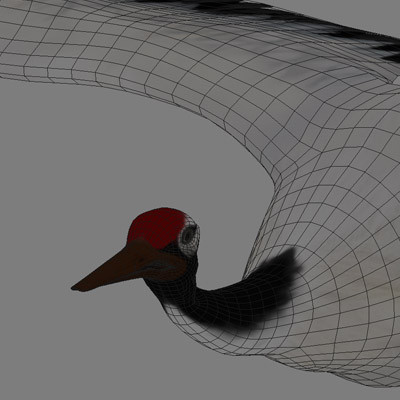 obj crane flight - Crane by Bird Studio